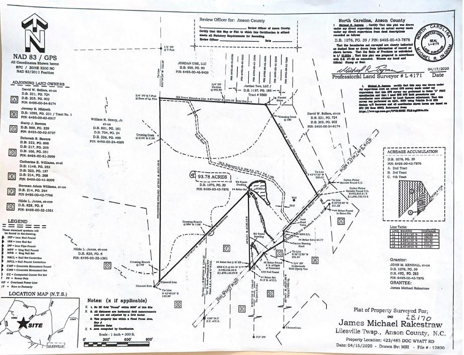 Wadesboro, NC Lot for Sale CAR4099607 Caruso Homes