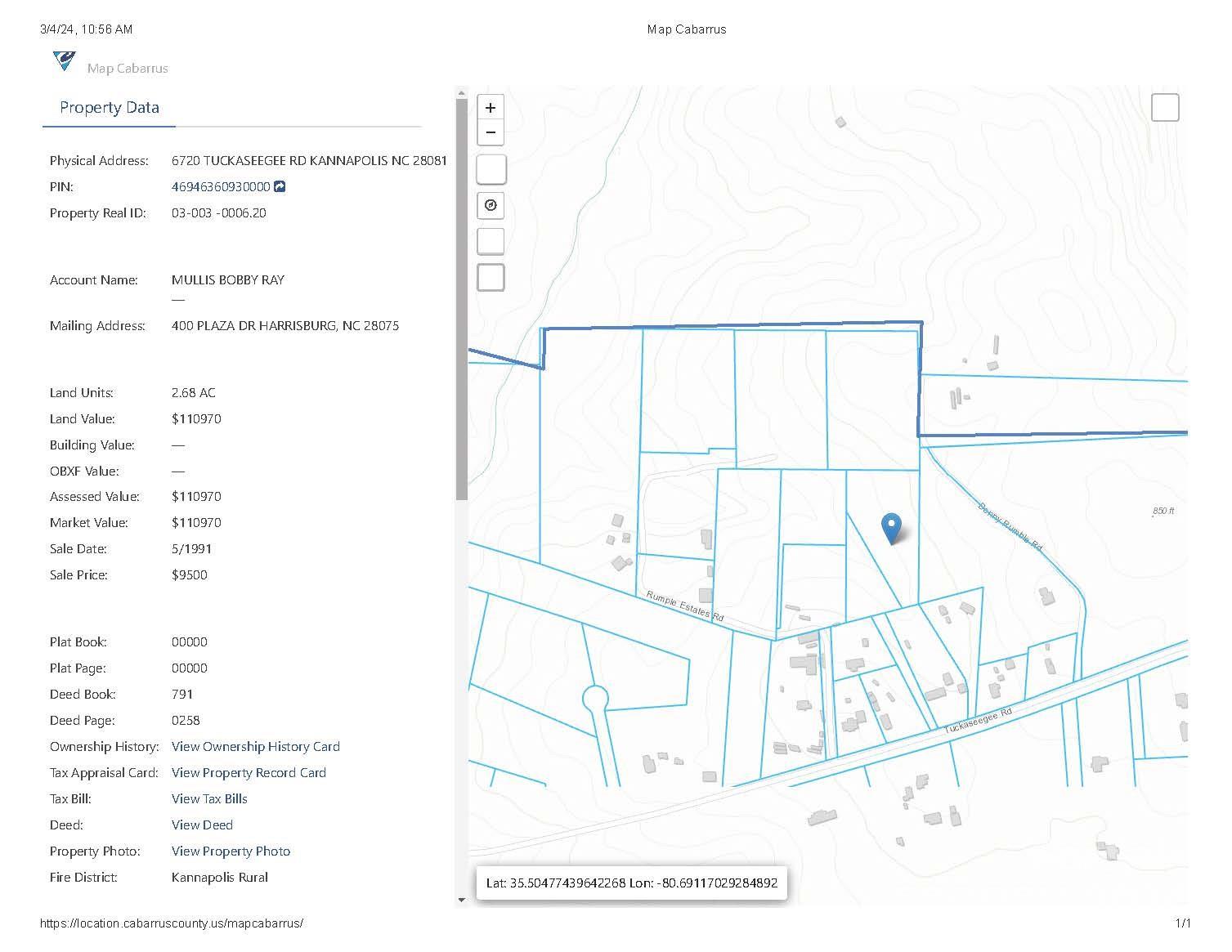 Kannapolis, NC Lot for Sale CAR4115337 Caruso Homes
